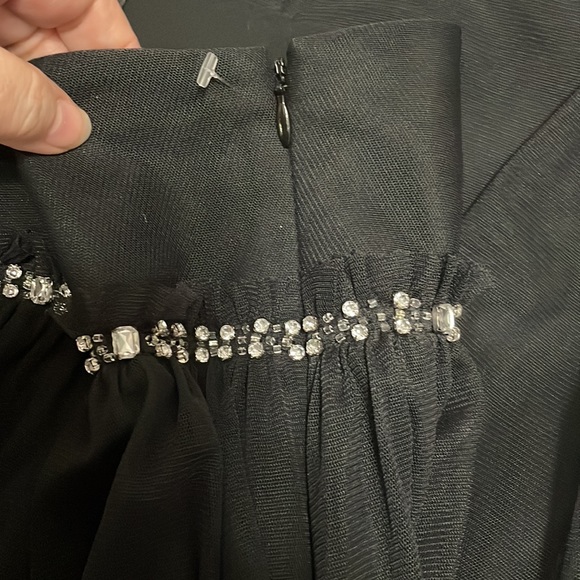 Express tulle layered rhinestone Whimsigoth detail size 8 skirt - Picture 8 of 9